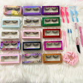 False Eyelashes Vaious Styles With CARLINA Gift